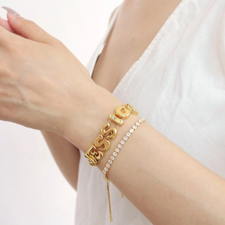 Letter Bracelet
